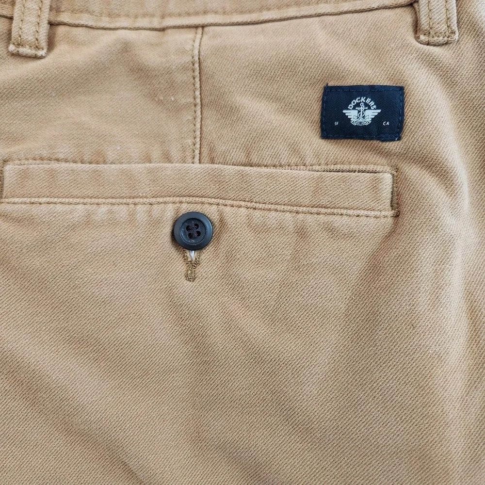 DOCKERS Mens Athletic Fit Ultimate Chino Pants with Smart 360 Flex‎ 36 Flaw
